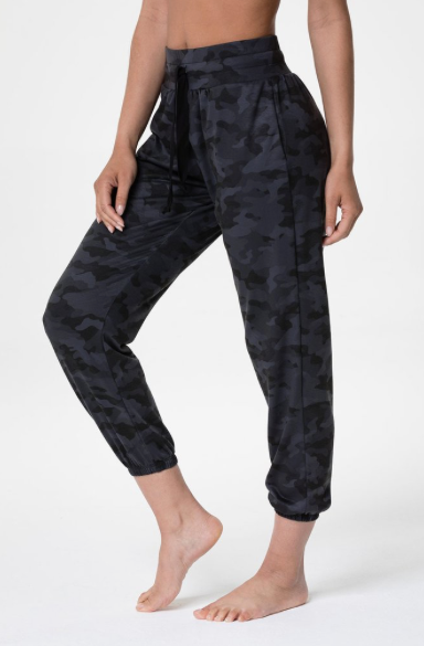 Image Title Onzie Divine Pant - Black/Gray Camo
